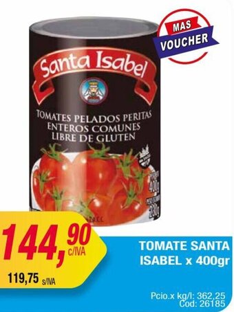 Maxiconsumo TOMATE SANTA ISABEL x 400gr oferta