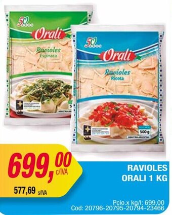 Maxiconsumo RAVIOLES ORALI 1 KG oferta