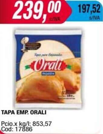 Maxiconsumo TAPA EMP. ORALI oferta
