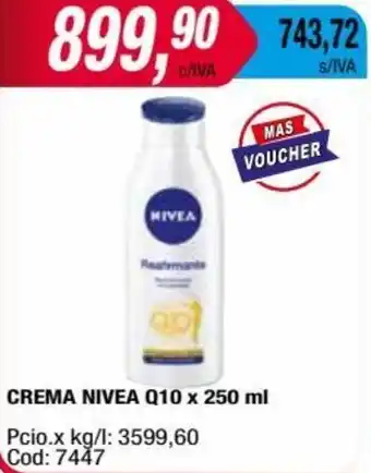 Maxiconsumo CREMA NIVEA Q10 x 250 ml oferta