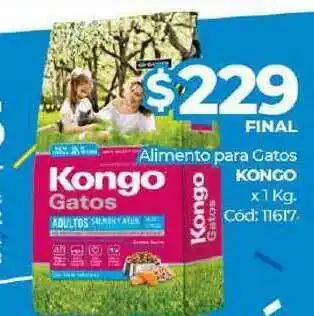 Diarco Kongo Alimento Para Gatos x 1kg oferta