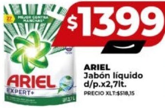 Supermayorista Vital ARIEL Jabón líquido d/p.x2,7lt. oferta