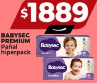 Supermayorista Vital BABYSEC PREMIUM Pañal hiperpack oferta