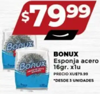 Supermayorista Vital Bonux Esponja acero 16gr. xlu oferta