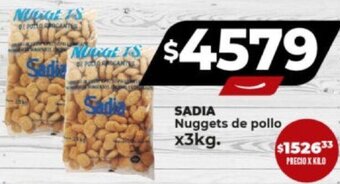 Supermayorista Vital SADIA Nuggets de pollo x3kg. oferta