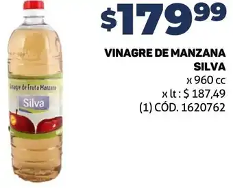 Makro VINAGRE DE MANZANA SILVA x 960 cc oferta