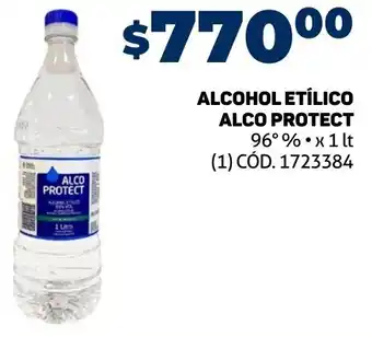Makro ALCOHOL ETILICO ALCO PROTECT 1L oferta
