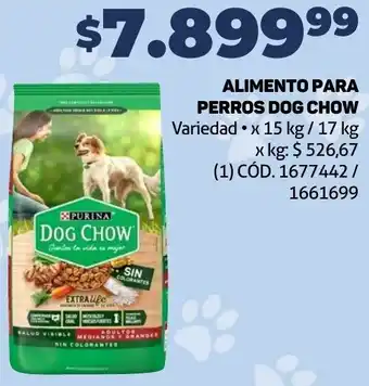 Makro ALIMENTO PARA PERROS DOG CHOW Variedad x 15 kg / 17 kg oferta