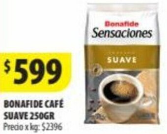 Punto Mayorista BONAFIDE CAFÉ SUAVE 250GR oferta