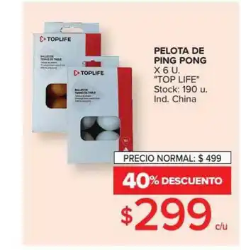 Pelota De Ping Pong x 6u