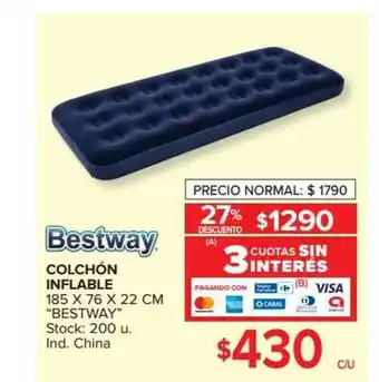 Carrefour Colchón Inflable Bestway oferta