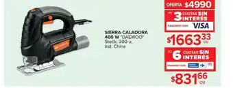 Carrefour Sierra Caladora 400 W oferta