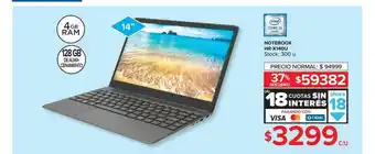 Carrefour Notebook Hr-x14ou Intel oferta