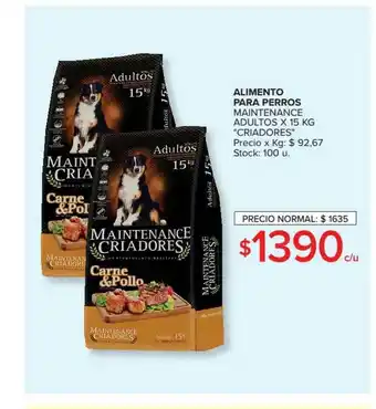 Carrefour Alimento Para Perros Maintenance Adulto oferta