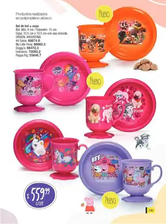 Tsu Cosméticos Set De Bol + Copa oferta