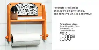 Tsu Cosméticos Porta Rollo Con Estante oferta