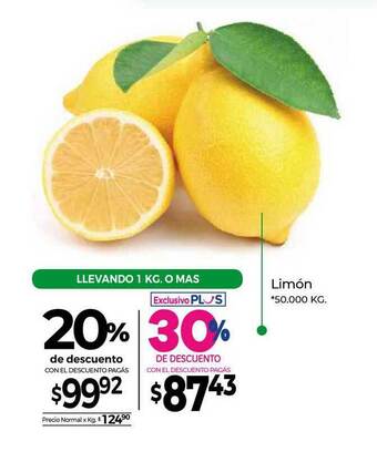 La Anonima Limón oferta