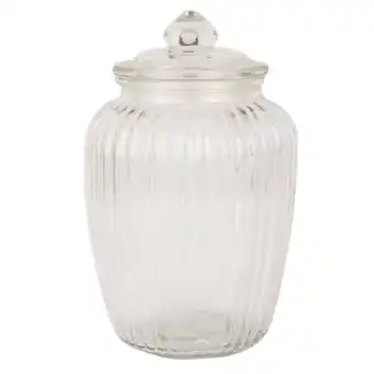 Ferniplast Frasco vidrio diseño líneas 2350ml oferta