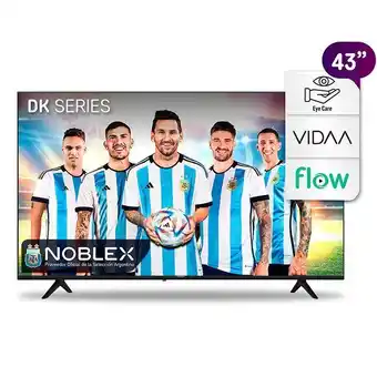 Hiper Audio Smart tv 43 hd noblex (dj43x5100) oferta