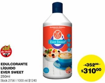Atomo Conviene EDULCORANTE LÍQUIDO EVER SWEET 250ml oferta