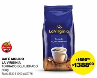 Atomo Conviene CAFÉ MOLIDO LA VIRGINIA Torrado EQUILIBRADO 500g oferta