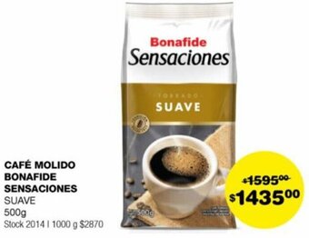 Atomo Conviene CAFÉ MOLIDO BONAFIDE SENSACIONES 500g oferta