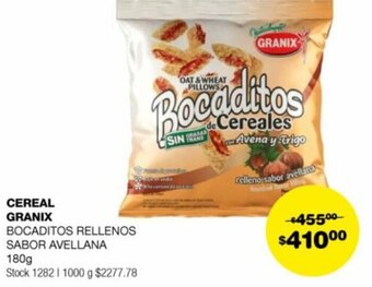 Atomo Conviene CEREAL GRANIX 180g oferta