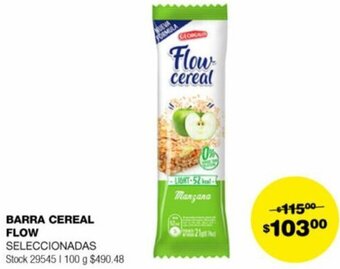 Atomo Conviene BARRA CEREAL FLOW oferta