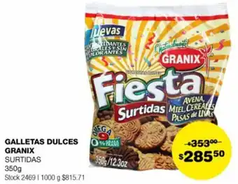 Atomo Conviene GALLETAS DULCES GRANIX 350g oferta