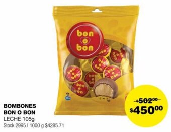 Atomo Conviene BOMBONES BON O BON LECHE 105G oferta