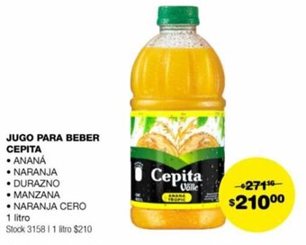 Atomo Conviene JUGO PARA BEBER CEPITA 1L oferta