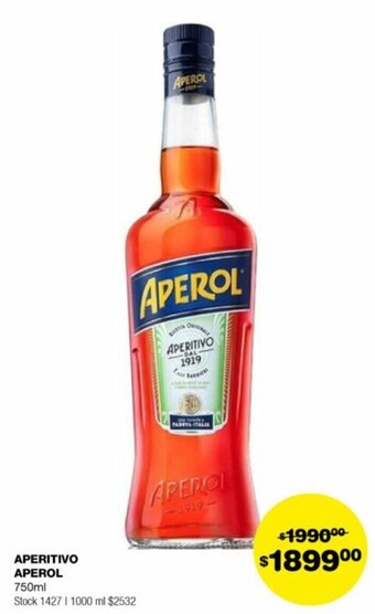 Atomo Conviene APERITIVO APEROL 750ml oferta