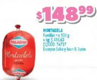 Makro Mortadela x 300g oferta