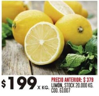 Coto LIMÓN oferta