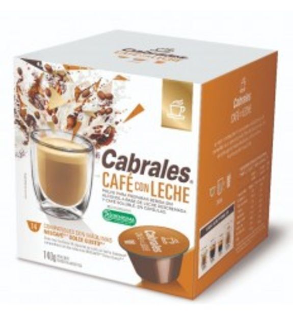 Parodi Capsulas cabrales café con leche 12x10gr x 3 un. oferta