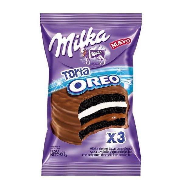 El Nene Alfajor milka torta oreo triple x61gr oferta