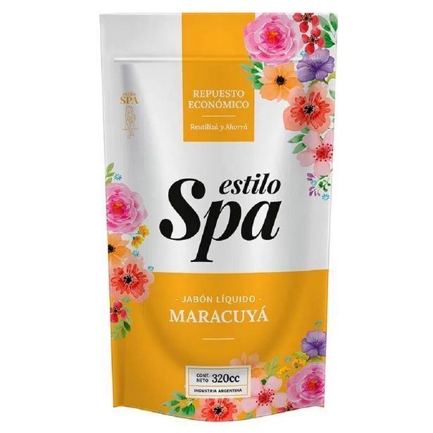 El Nene Jabon liquido estilo spa doy pack maracuya x320ml oferta