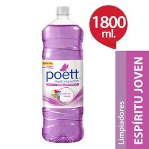 Supermercados Comodin Limpiador poett desinfectante espíritu joven 1.8lt oferta