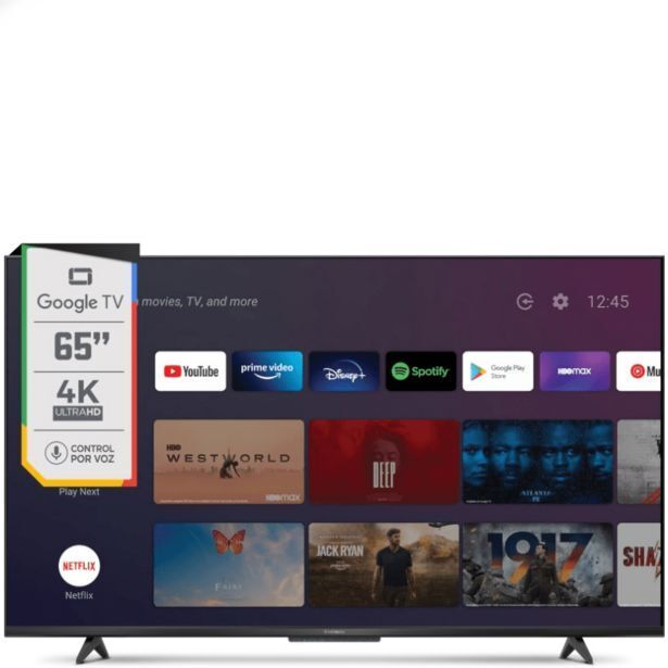 Authogar Smart tv hitachi 65 4k ultra hd google tv cdh-le654ksmart26 oferta