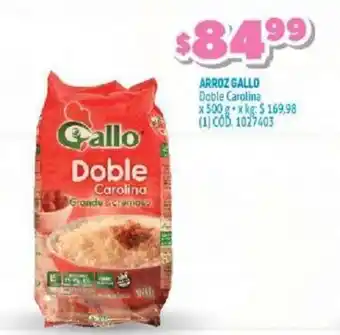 Makro Gallo Arroz 500g oferta