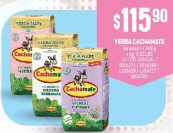 Makro Cachamate Yerba 500g oferta
