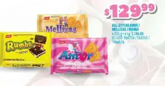 Makro Mellizas Glletitas Amor/Rumba 336g oferta