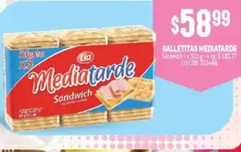 Makro Mediatarde Galletitas 321g oferta