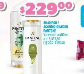 Makro Pantene Shampoo/Acondicionador 400ml oferta