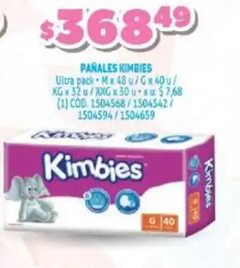 Makro Kimbies Pañales oferta