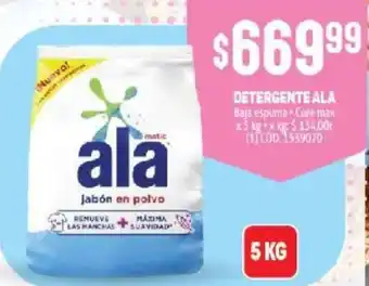 Makro Ala Detergente 5kg oferta