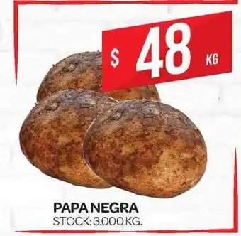 Supermercados DIA Papa Negra x 3.000kg oferta