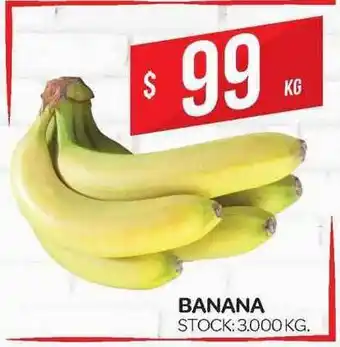 Supermercados DIA Banana 3.000kg oferta