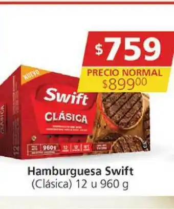 Supermercados Aiello Hamburguesa Swift (clásica) 12 u 960g oferta