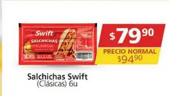 Supermercados Aiello Salchichas Swift (Clásicas) 6 u oferta